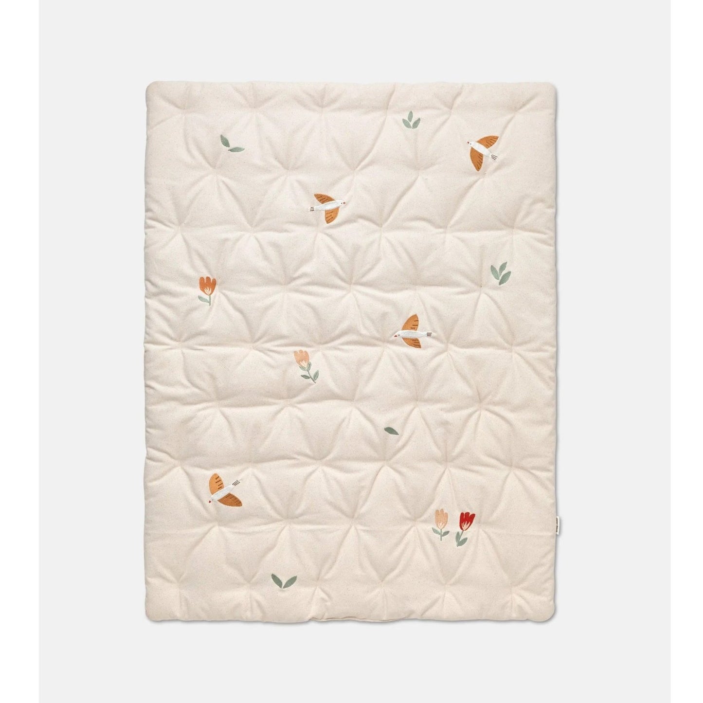 Dear April Embroidered Play Mattress - Songbirds