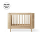 Oliver Furniture Wood Mini+ Cot Bed Excl. Junior Kit - Oak