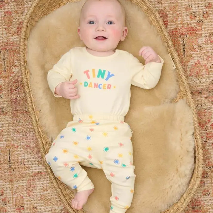 The Bonniemob Dearly Rainbow Sunshine Baby Leggings