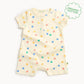 The Bonniemob Dinky Rainbow Sunshine Short Sleeve Playsuit
