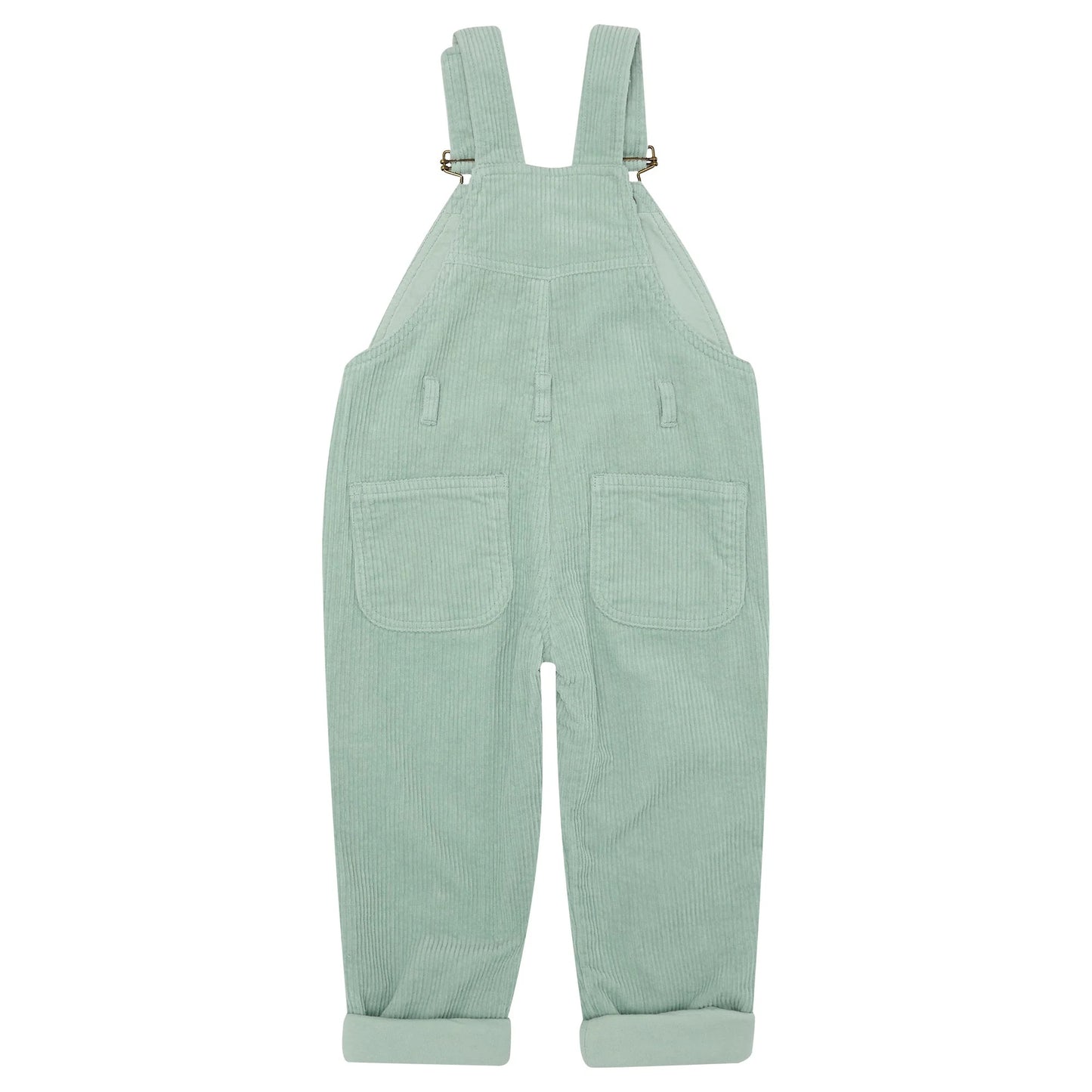 Dotty Dungarees Mint Chunky Cord Dungarees