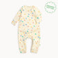 The Bonniemob Dreamy Rainbow Sunshine Organic Baby Playsuit
