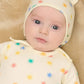 The Bonniemob Dreamy Rainbow Sunshine Organic Baby Playsuit