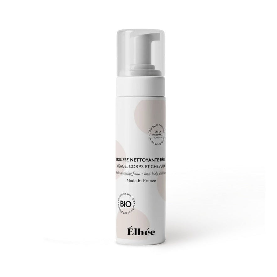 Elhee 3-in-1 Organic Baby Cleansing Foam