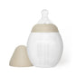 Elhee Silicone Baby Bottle - Sand - 330ml