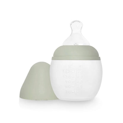 Elhee Silicone Baby Bottle - Sage