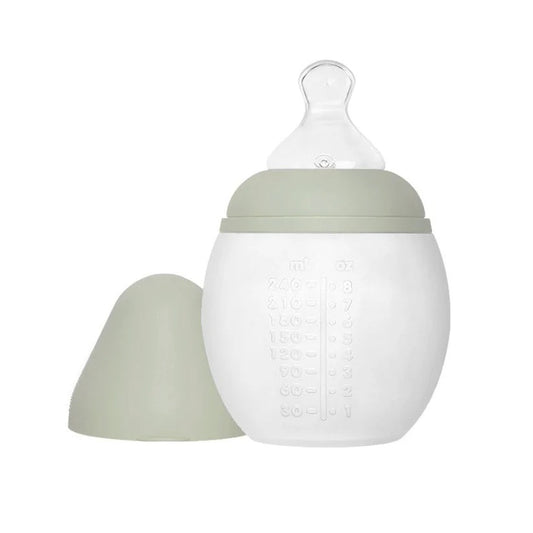 Elhee Silicone Baby Bottle - Sage
