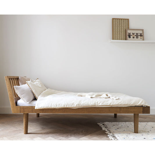 Kas Kopenhagen Solid Oak Eli Junior Combi Bed - 90 x 160cm