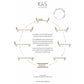 Kas Kopenhagen Solid Oak Eli Bed - 90 x 200cm