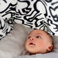 Etta Loves x Keith Haring Organic Sensory XL Muslin Swaddle