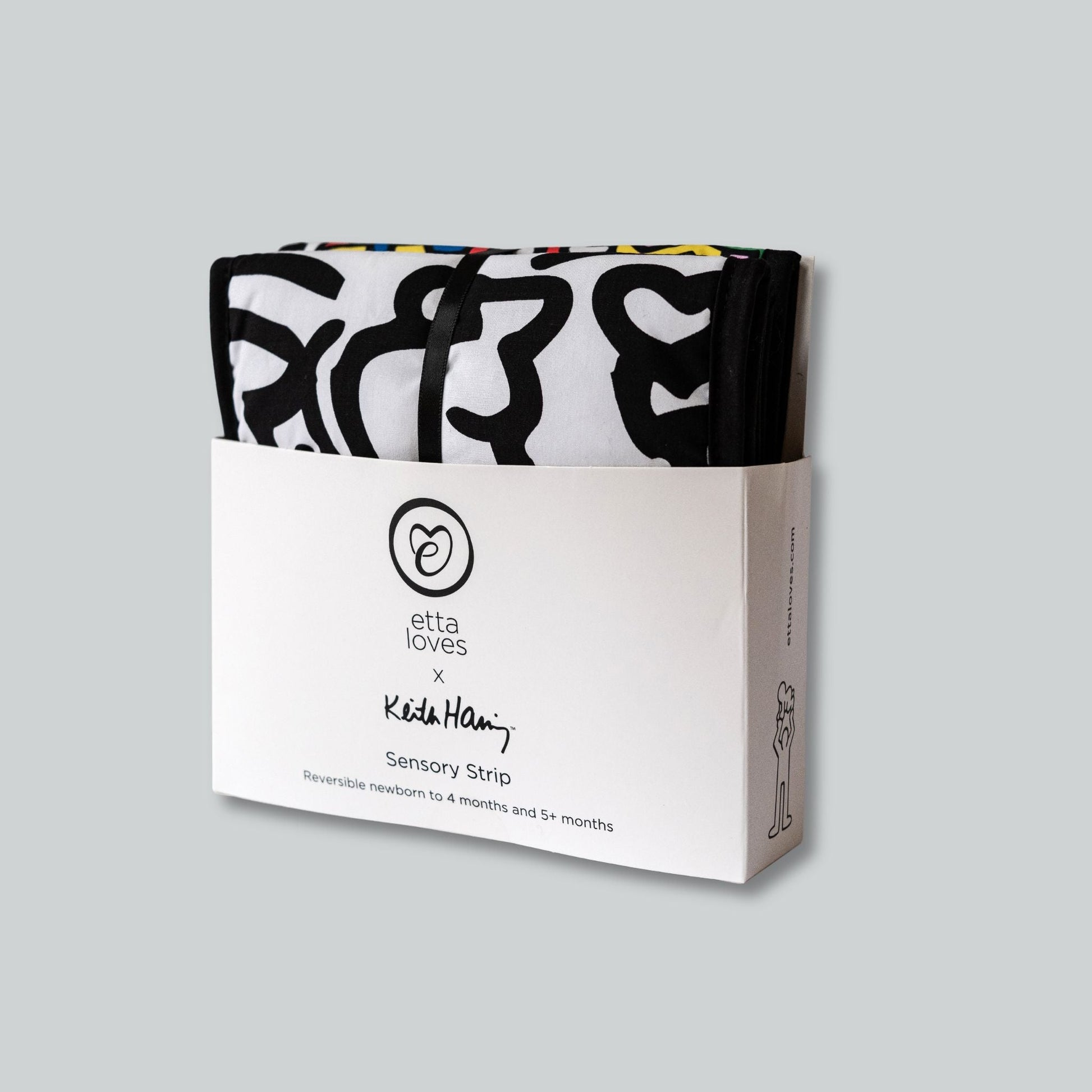 Etta Loves x Keith Haring Reversible Baby Sensory Strip