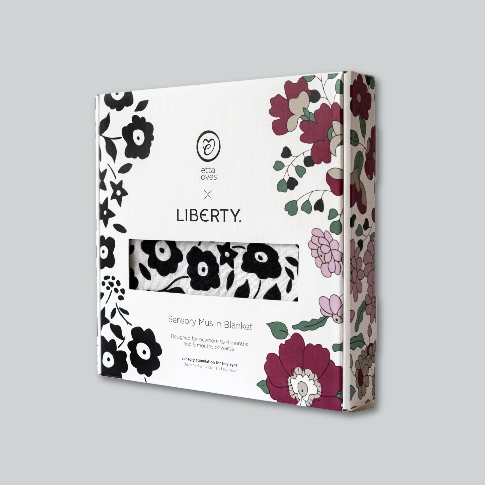 Etta Loves x Liberty Sensory Muslin Baby Blanket