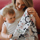 Etta Loves x Liberty Baby Sensory XL Muslin Swaddle - Wharfedale Meadow