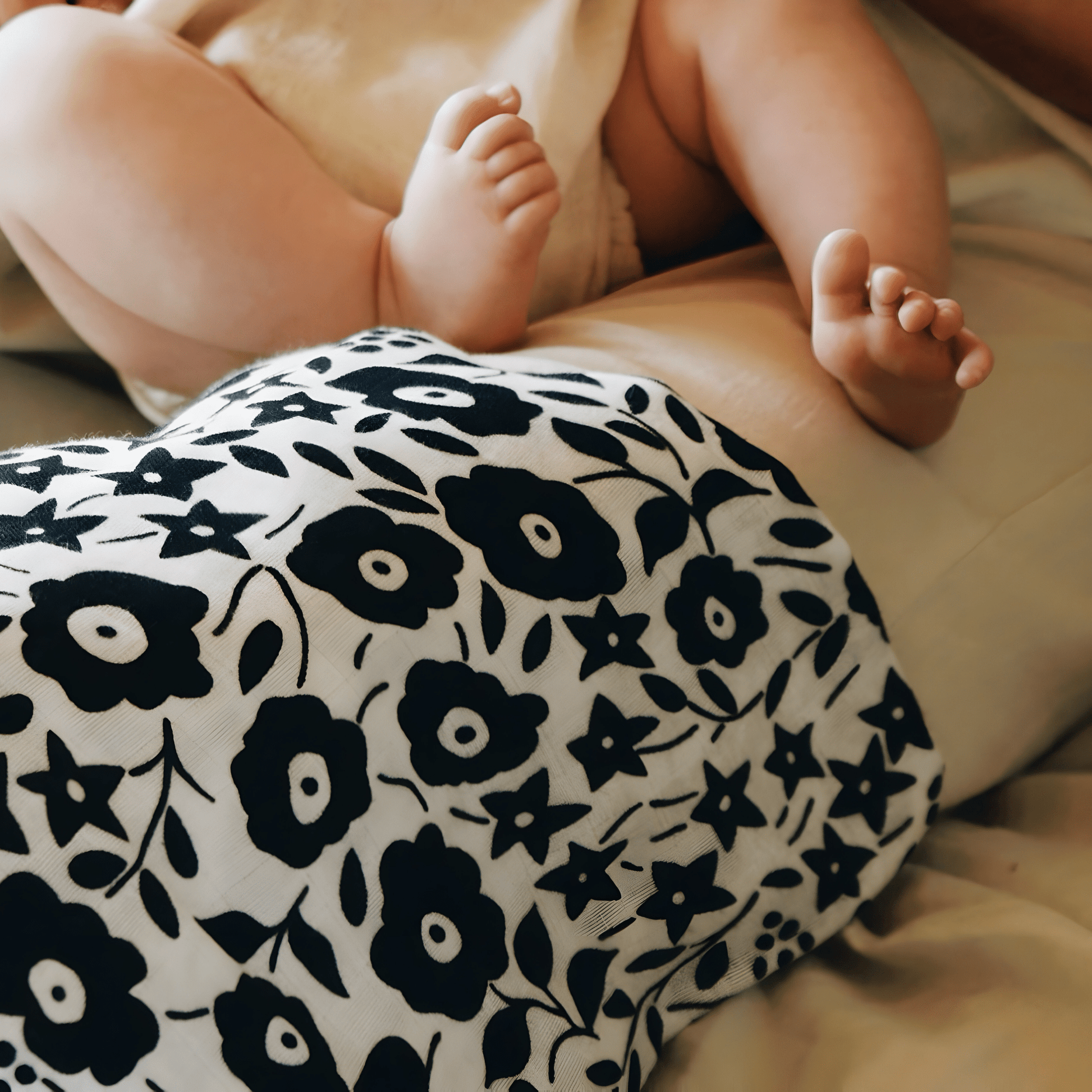 Etta Loves x Liberty Baby Sensory Muslin Swaddle - XL