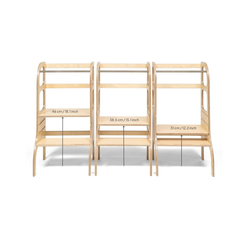 Ette Tete Step-Up Adjustable Height Helper Tower