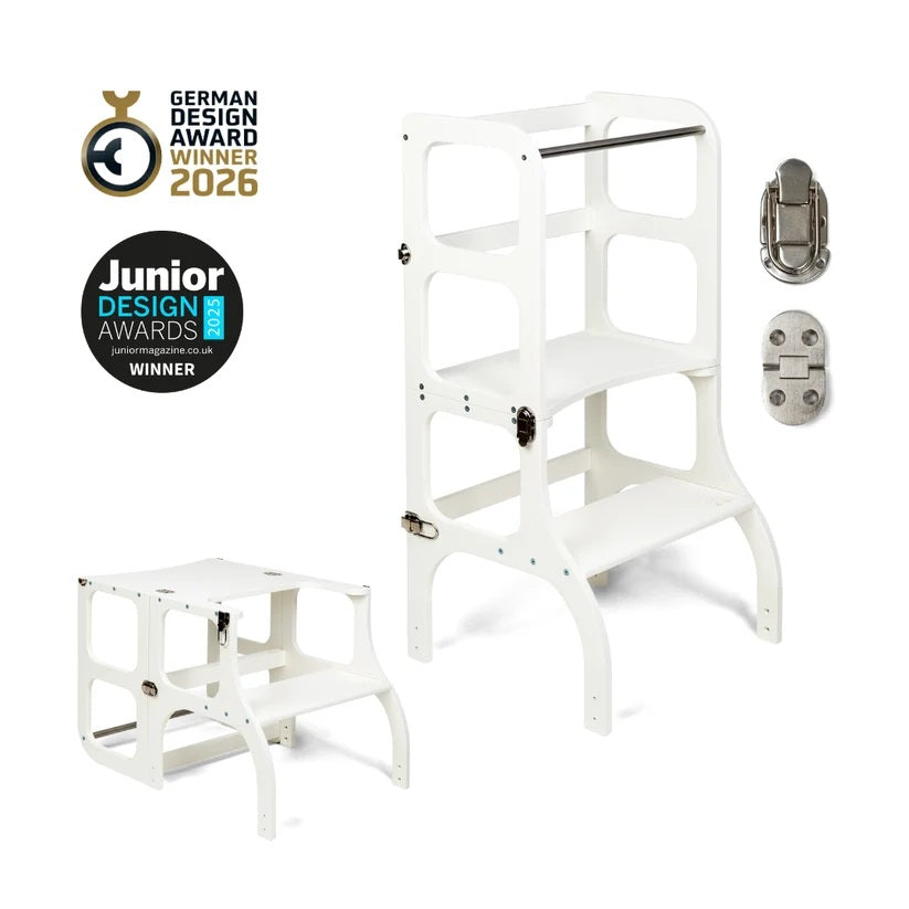 Ette Tete Step 'n' Sit 2-in-1 Helper Tower & Desk