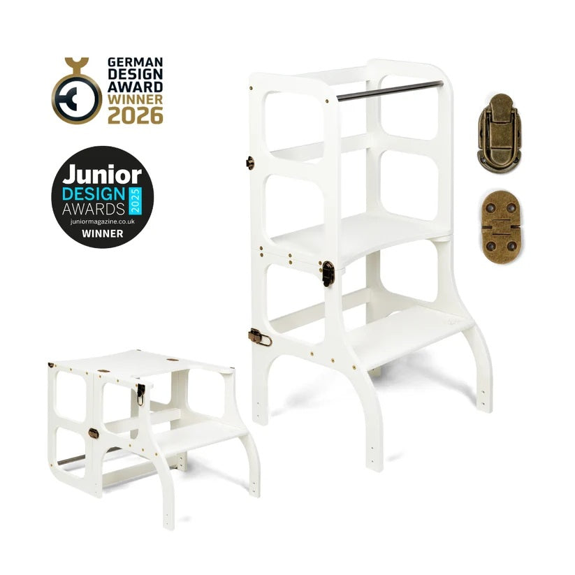 Ette Tete Step 'n' Sit 2-in-1 Helper Tower & Desk