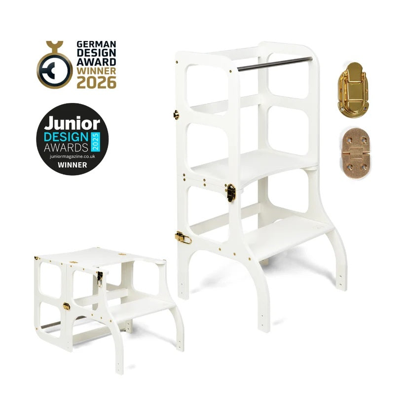 Ette Tete Step 'n' Sit 2-in-1 Helper Tower & Desk