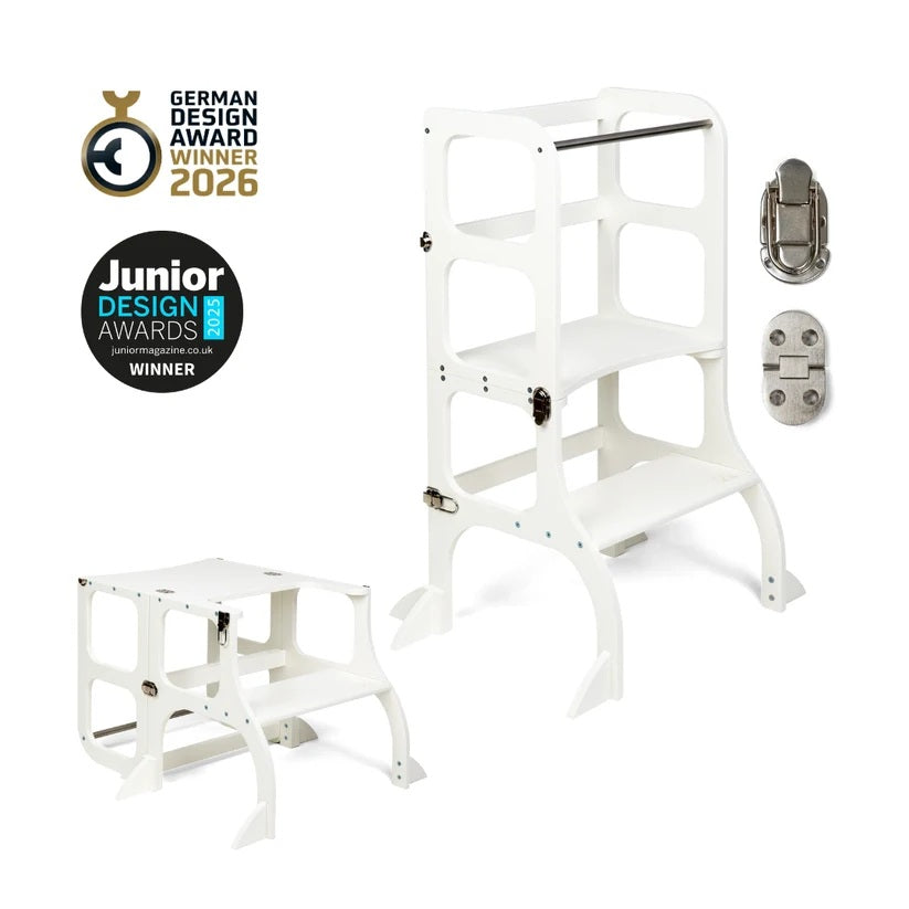 Ette Tete Step 'n' Sit 2-in-1 Helper Tower & Desk