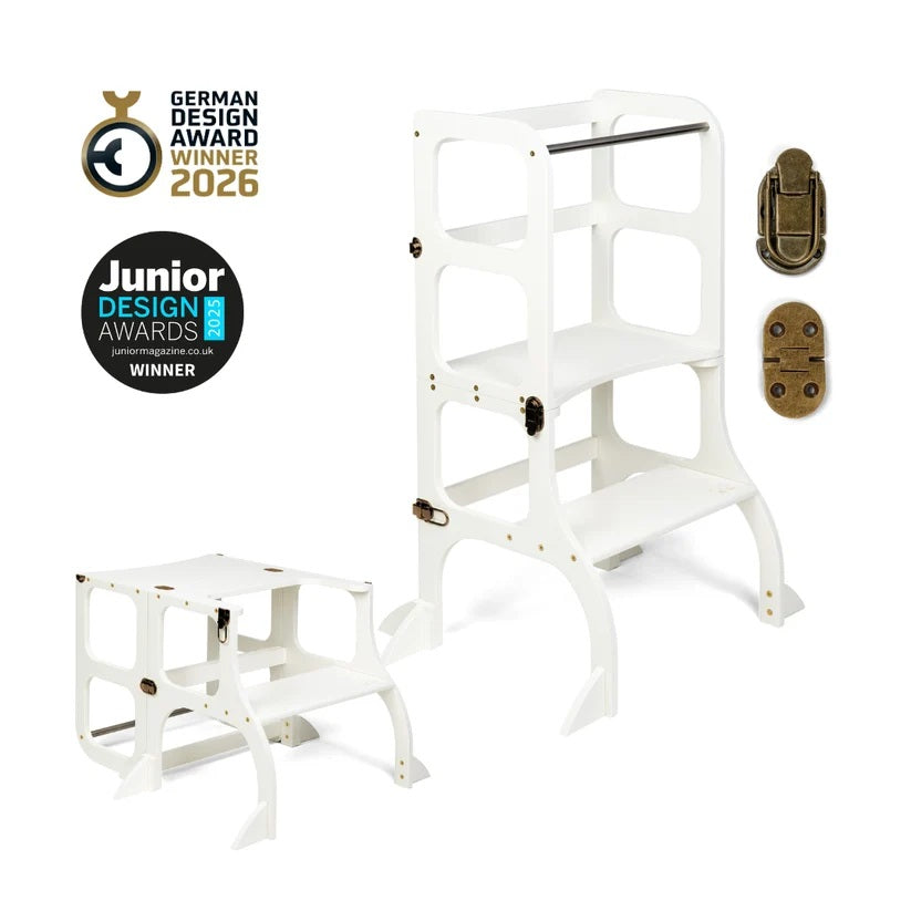 Ette Tete Step 'n' Sit 2-in-1 Helper Tower & Desk