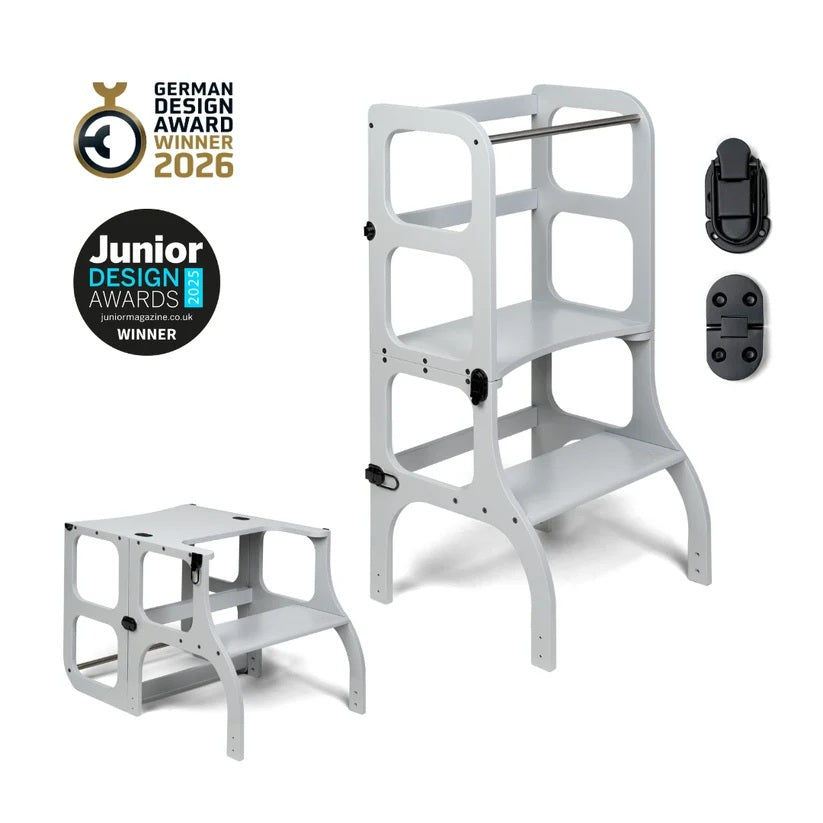 Ette Tete Step 'n' Sit 2-in-1 Helper Tower & Desk