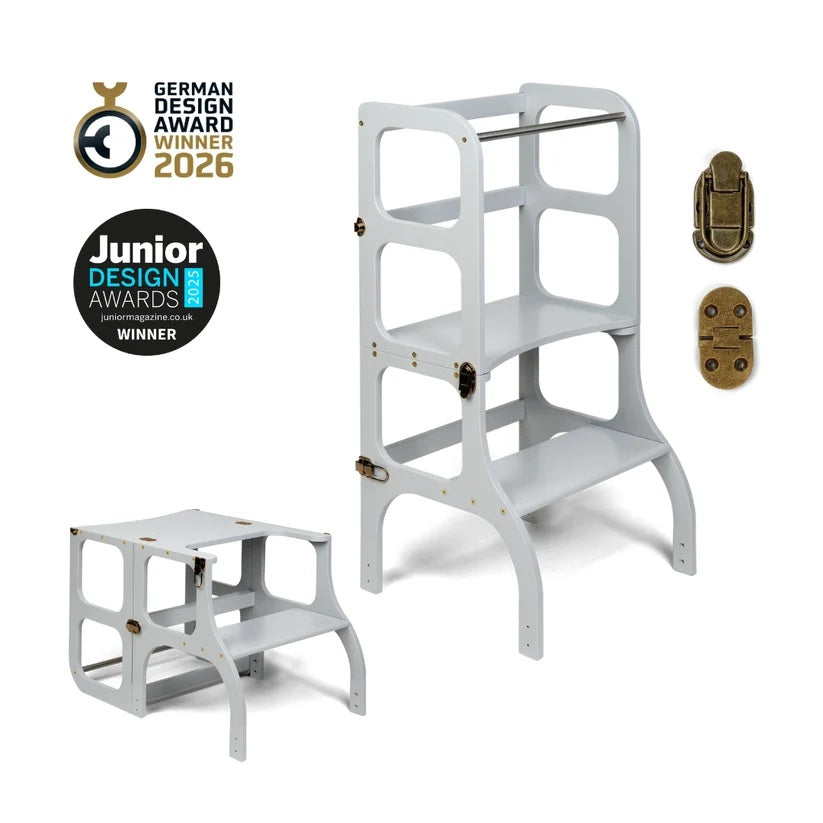 Ette Tete Step 'n' Sit 2-in-1 Helper Tower & Desk