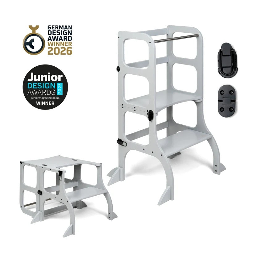 Ette Tete Step 'n' Sit 2-in-1 Helper Tower & Desk