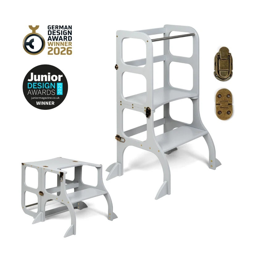 Ette Tete Step 'n' Sit 2-in-1 Helper Tower & Desk