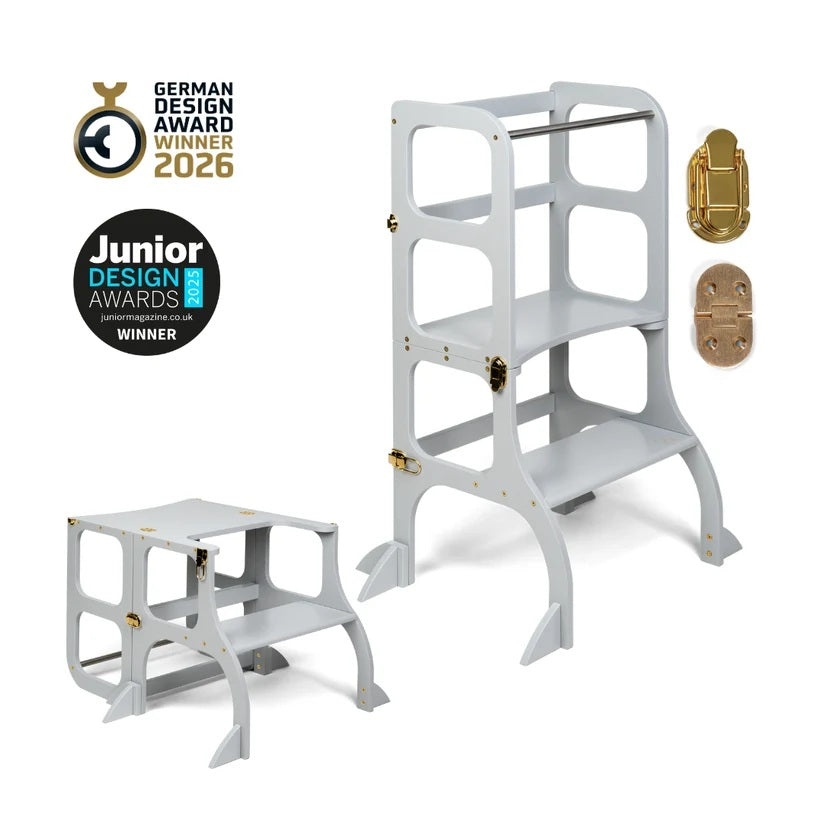 Ette Tete Step 'n' Sit 2-in-1 Helper Tower & Desk