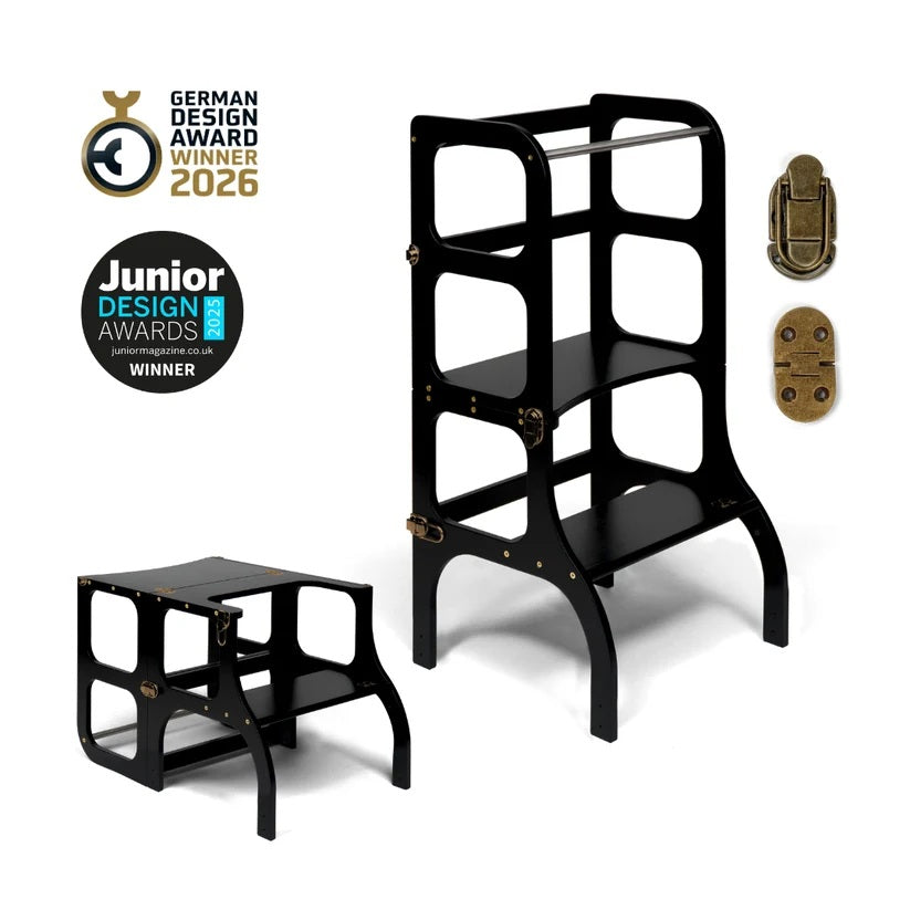 Ette Tete Step 'n' Sit 2-in-1 Helper Tower & Desk