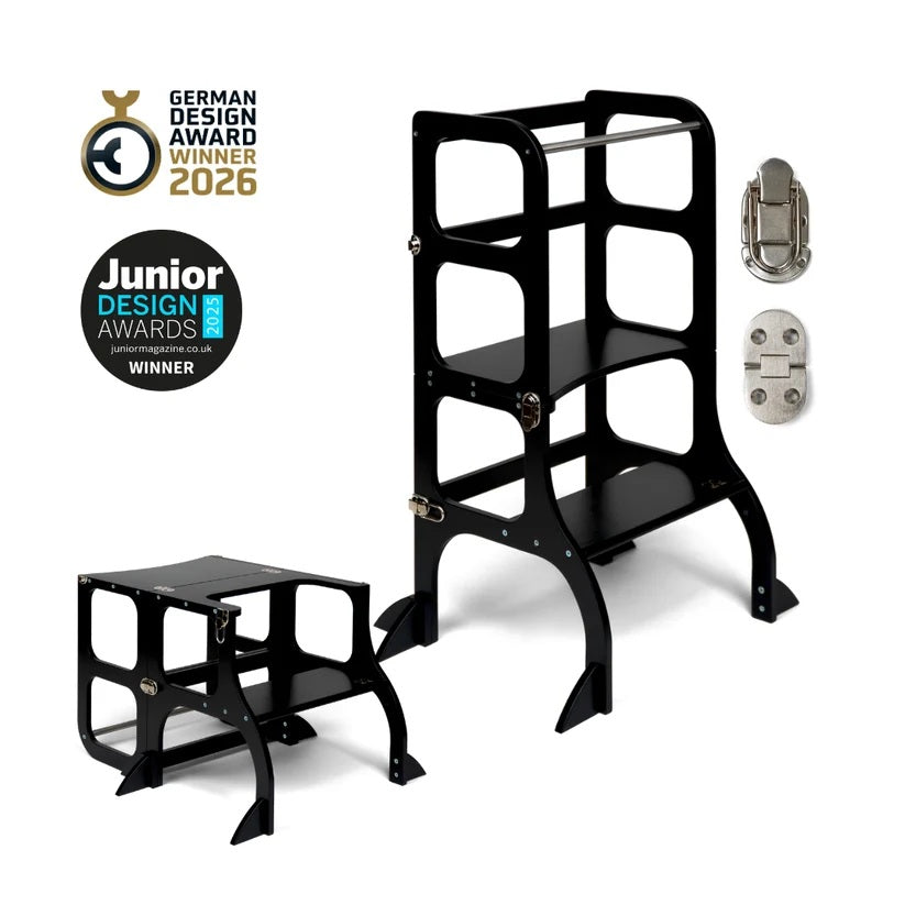 Ette Tete Step 'n' Sit 2-in-1 Helper Tower & Desk