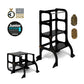 Ette Tete Step 'n' Sit 2-in-1 Helper Tower & Desk