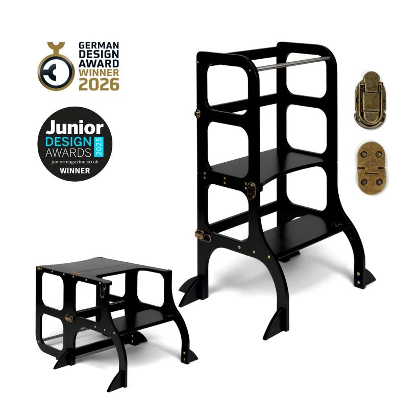 Ette Tete Step 'n' Sit 2-in-1 Helper Tower & Desk
