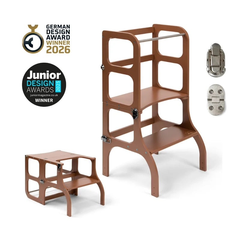 Ette Tete Step 'n' Sit 2-in-1 Helper Tower & Desk
