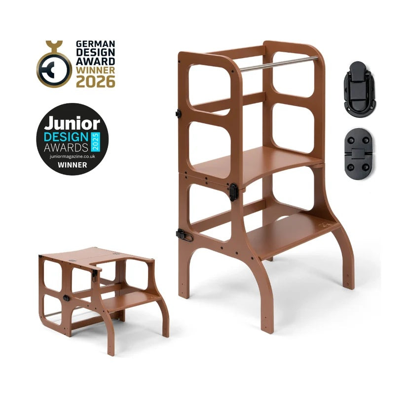 Ette Tete Step 'n' Sit 2-in-1 Helper Tower & Desk