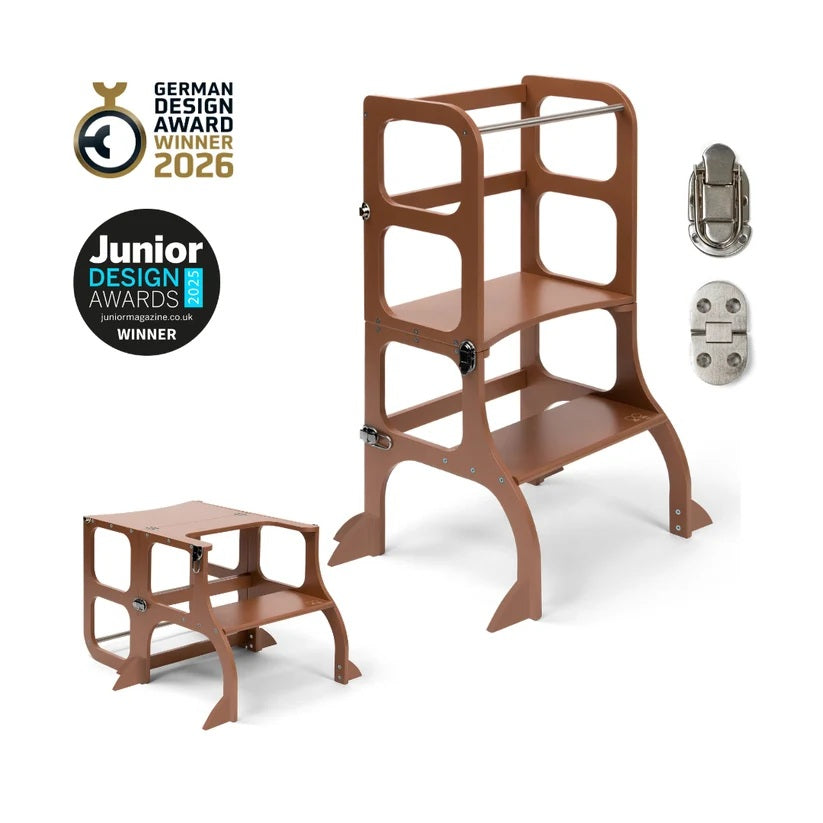 Ette Tete Step 'n' Sit 2-in-1 Helper Tower & Desk