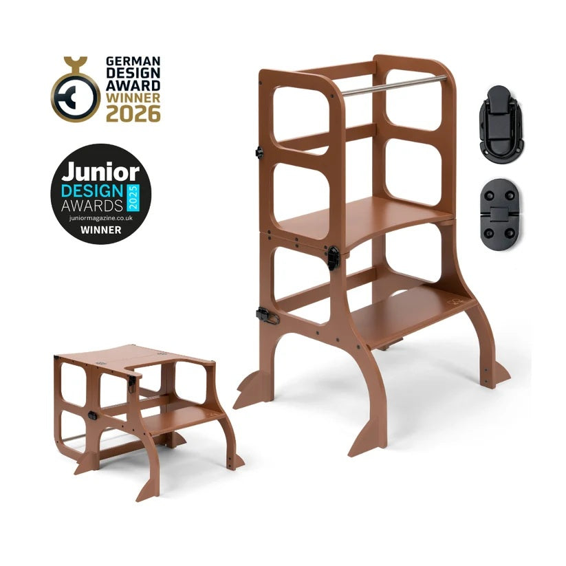 Ette Tete Step 'n' Sit 2-in-1 Helper Tower & Desk