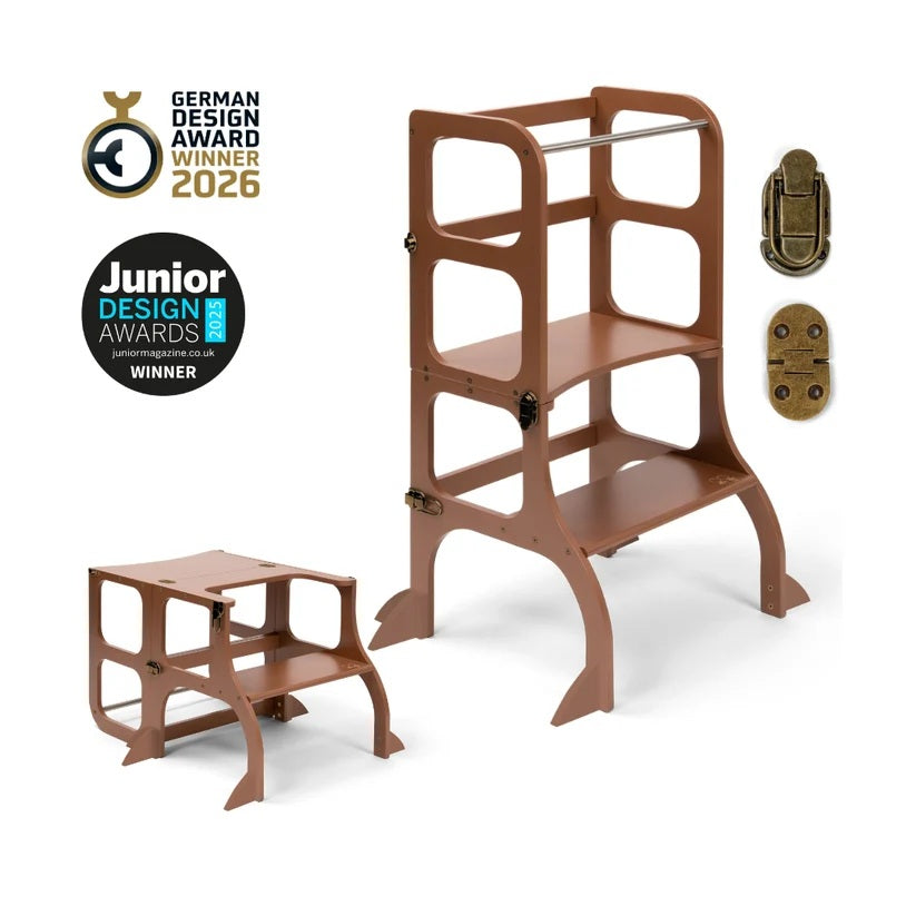Ette Tete Step 'n' Sit 2-in-1 Helper Tower & Desk