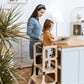 Ette Tete Step 'n' Sit 2-in-1 Helper Tower & Desk
