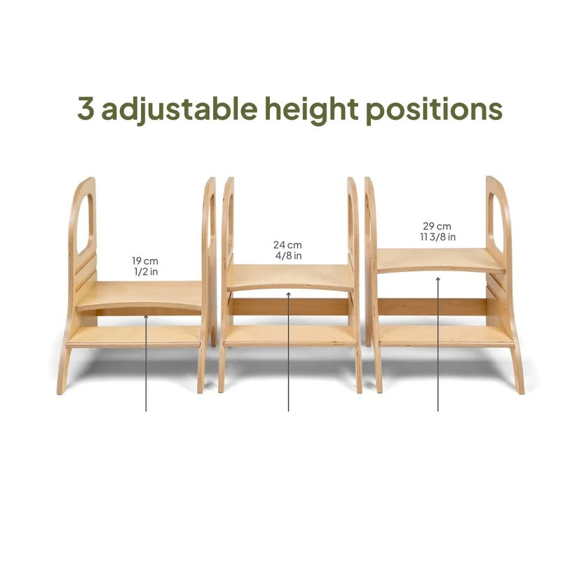 Ette Tete Miimo Adjustable Height Step Stool