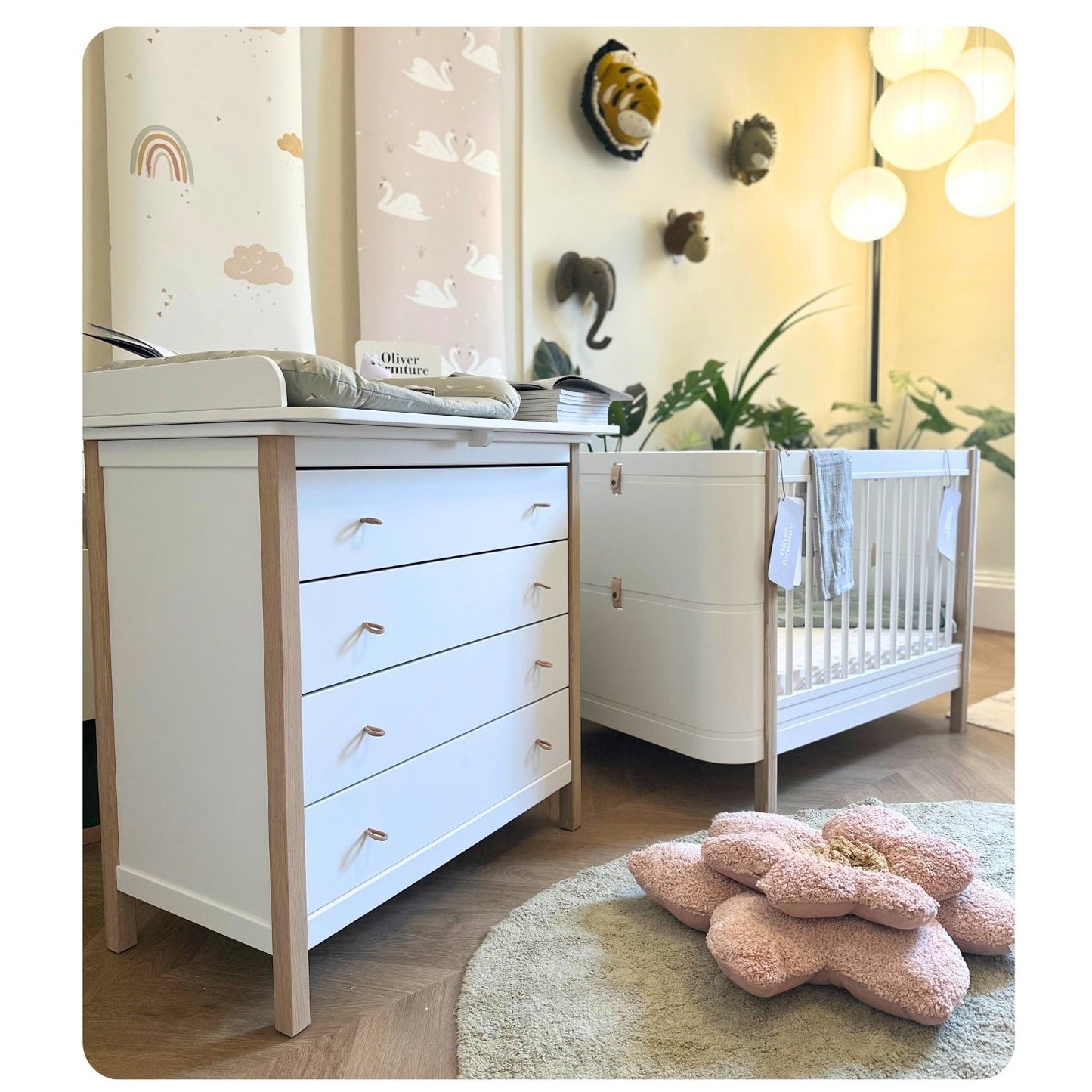 Oliver Furniture Wood Dresser - 4 Drawers (Ex Display)