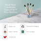 Wild & Stone Adult Bamboo Toothbrush - 4 Pack - Firm Bristles