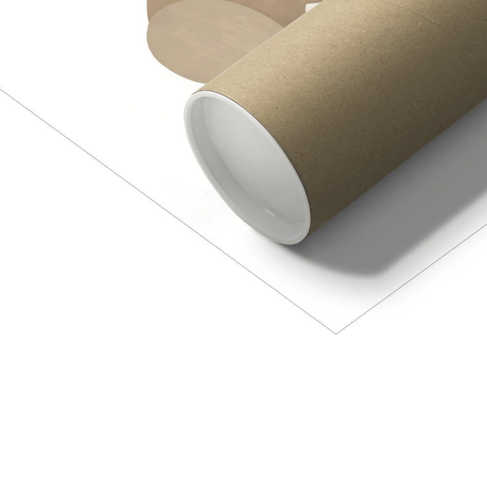 Kid of the Village Animal Safari Art Print - White