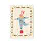 Kid of the Village Balancing Bunny Art Print