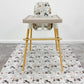 Bobbin & Bumble Highchair Splash Mat - Ginger's Farm Animals