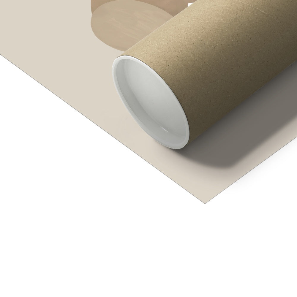 Kid of the Village Animal Safari Art Print - Stone