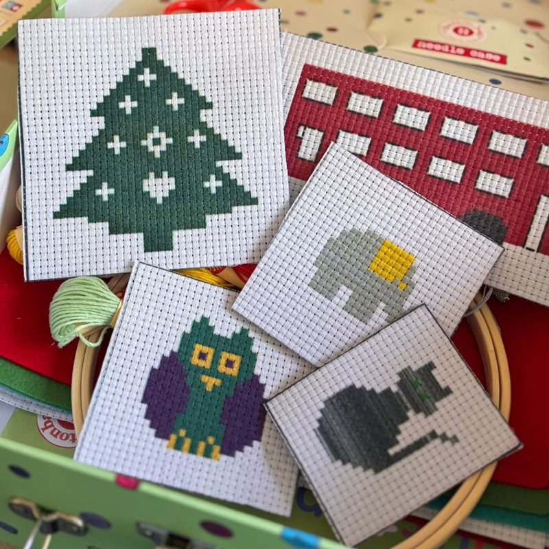 Buttonbag Cross Stitch Craft Kit