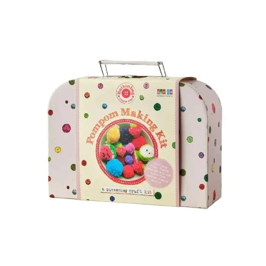Buttonbag Pom Pom Case Craft Kit