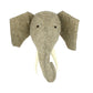 Fiona Walker Elephant Felt Animal Wall Head - Large