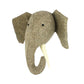 Fiona Walker Elephant Felt Animal Wall Head - Large